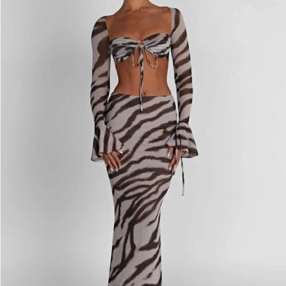 Babyboo Priscilla Zebra Top (NWT) - Picture 4 of 8